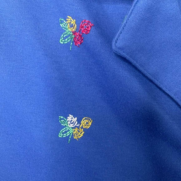 Vintage Peter Popovitch Large Blouse with Embroidered Flowers - Picture 4 of 8